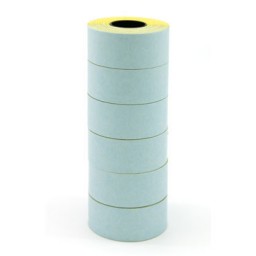 6 rollos etiqueta manual 26x16 mm. blanca Apli 100919
