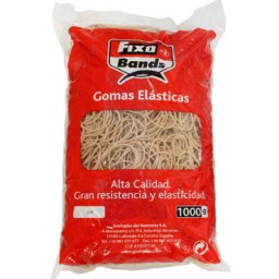 Gomas 6 cm. 1,5 mm. 1 Kg. Fixo 00047140