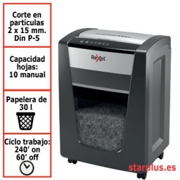 Destructora papel Rexel Momentum M515 uso profesional 2104577EU