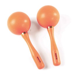 2 maracas de plástico Amaya 441009