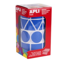 Gomet Figuras XL azul Apli 11162