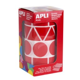 Gomet Figuras XL rojo Apli 11163