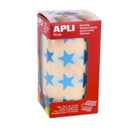 Gomet metal azul estrellas grandes Apli 12052