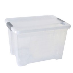 Caja 20l transparente con tapa Archivo 2000