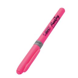 Marcador fluorescente Grip rosa Bic 811934