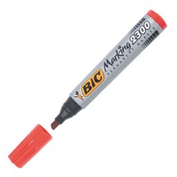 Marcador permanente 2300 rojo Bic 8209243