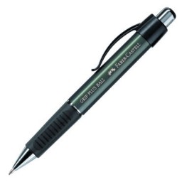 Bolígrafo Grip Plus verde Faber Castell 1407-00