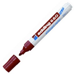 Rotulador pizarra edding 660 rojo 660-002