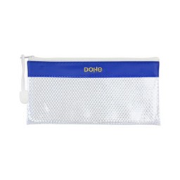 Bolsa cremallera azul 220x110mm. Dohe 91226