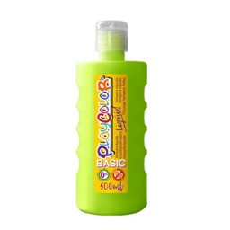 Bote 500 ml. témpera líquida verde claro Playcolor 19401