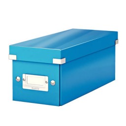 Caja Click & Store 30 CD's azul Leitz 60410036