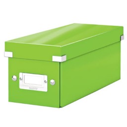 Caja Click & Store 30 CD's verde Leitz 60410054