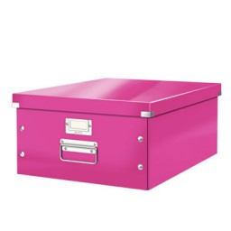 Caja Click & Store Din A-3 fucsia Leitz 60450023