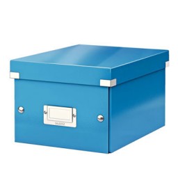 Caja Click & Store 20 DVD's azul Leitz 60420036