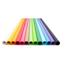 Rollo 50x1 m. papel krafft 70g turquesa Fabrisa 15767