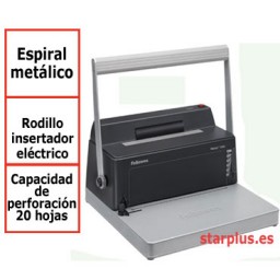 Encuadernadora espiral metálico Fellowes Metal 100R 0200401