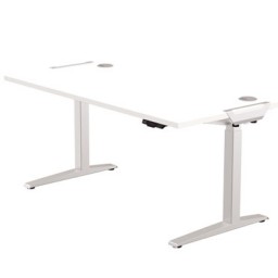 Tablero mesa elevable 140 cm. blanca Fellowes