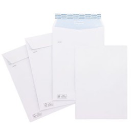 PQ10 bolsas blancas 260x360 mm. Unipapel 21261170