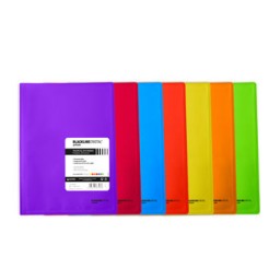 Carpeta 30 fundas Blackline morada Grafoplás 01471835