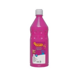 Pintura dedos magenta. Bote de 500 ml. Jovi 56108