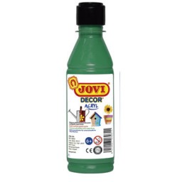 Pintura multisuperficie verde oscuro 250 ml. Jovi 68019