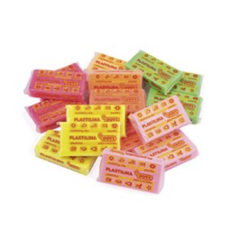 30 pastillas plastilina 50 g. neón Jovi 70F