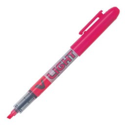 Marcador fluorescente VLiquid Light rosa Pilot NVLLRS