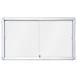 Vitrina acero puerta corredera 138x99cm. Rocada RD-3644V17