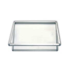 Vitrina horizontal acero lacado 101x75 para exterior  Rocada RD-3673EXV17