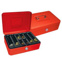 Caja de caudales roja Q-Connect 37660