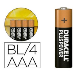 BL4 pilas alcalinas Duracell Plus Power LR6/AA 49962