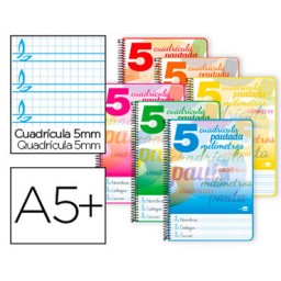 Cuaderno Pautaguía 4º pauta 5mm. Liderpapel 51706