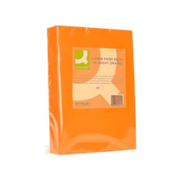 500HJ papel naranja intenso 80 g/m² Din A-4 Q-Connect 72062