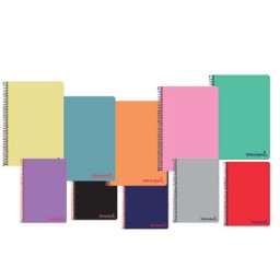 Cuaderno WONDER PP 120HJ Din A-6 amarillo Liderpapel 08568