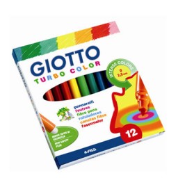 12 rotuladores Turbo Color Giotto F416000