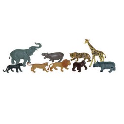 9 figuras de Animales Selva Miniland 25119