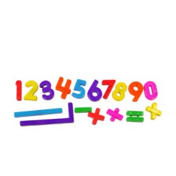 162 números y signos magnéticos Miniland 97915