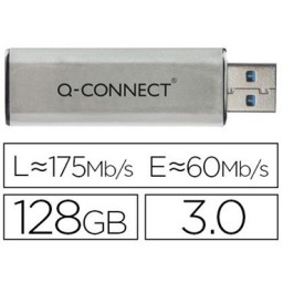 Memoria USB 128 GB Q-Connect